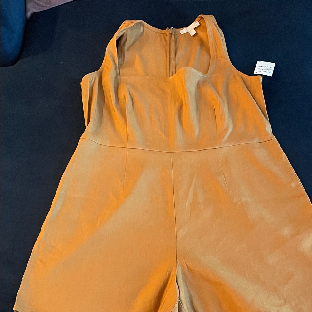 Mustard Yellow Romper